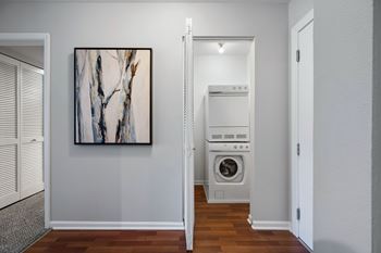 In-unit washers and dryers in all 1, 2, and 3 bedroom homes